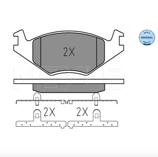 Brake Pad Set for 239x12mm Discs